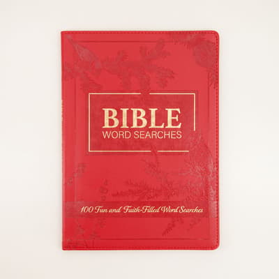 Faux Leather Bible Word Searches Book