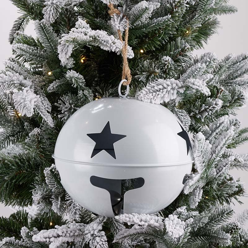 Large white clearance ornaments