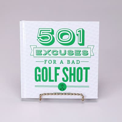 Excuses For Bad Golf Shots Book