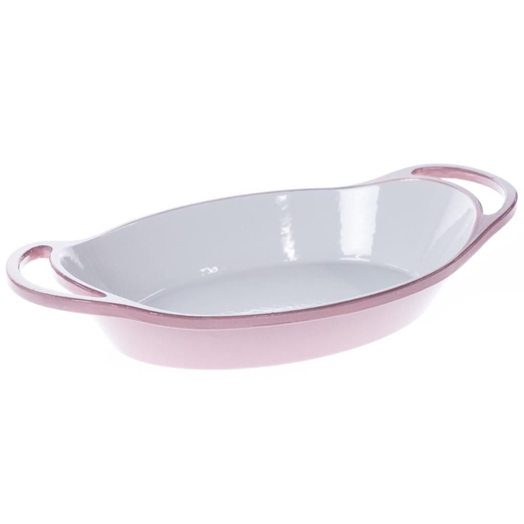 Oh Gussie Lodge reg; 2-Quart Pink Enameled Cast Iron Casserole