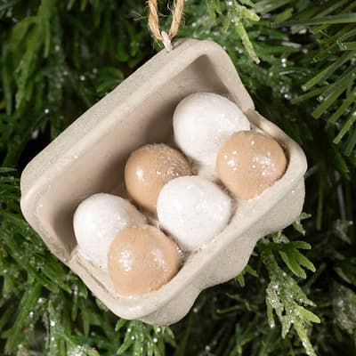 Eggs In Carton Ornament