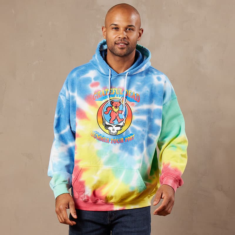 Grateful Dead Tie-Dye Hoodie - Cracker Barrel