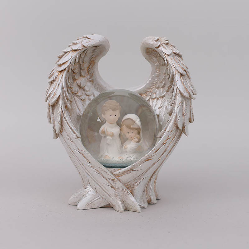 Angel Wings Mini Snow Globe Cracker Barrel
