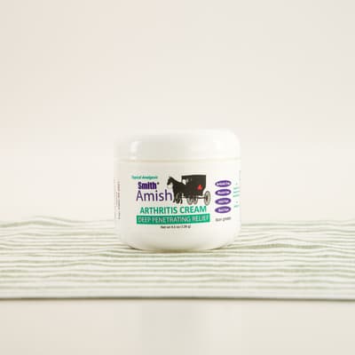 Smith Amish Arthritis Cream - Deep Penetrating Relief for Arthritis, Muscle, Joint & Back Pain