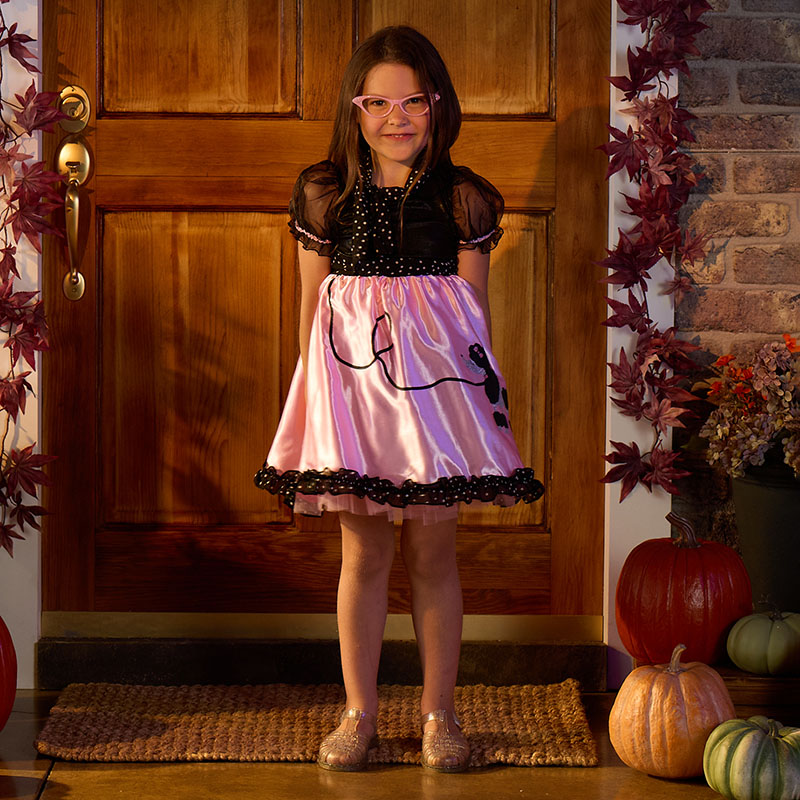 pink poodle dress 50's Costume themed party Pink Poodle Skirt | Classic