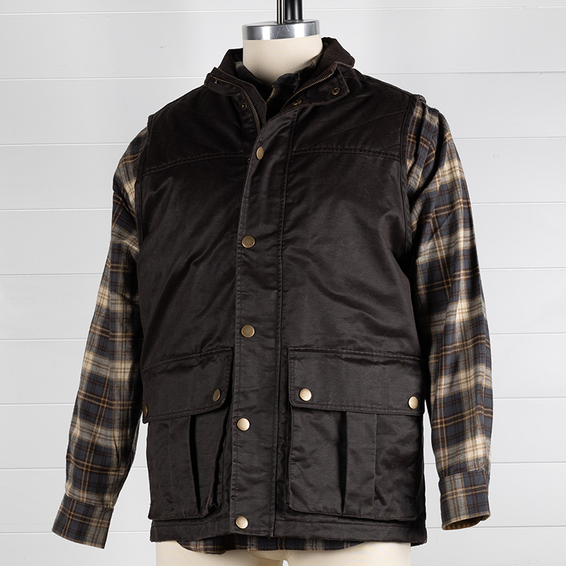 トップス CordingEmbroideryDetail CottonVest Cropped Cotton Vest with Embroidered Detail — AGoodFun (fka