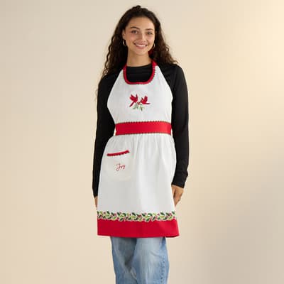 Cardinal Hostess Apron