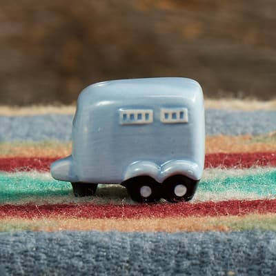 Horse Trailer Mini Salt Shaker