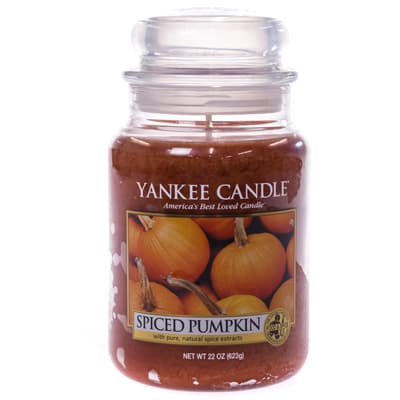 Yankee Candle &reg; Spiced Pumpkin Large Jar Candle