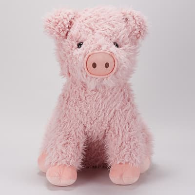 Jumbo Pink Pig Plush