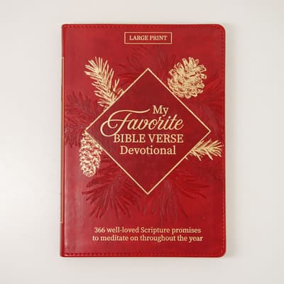 Large Print My Favorite Bible Verse Devotional