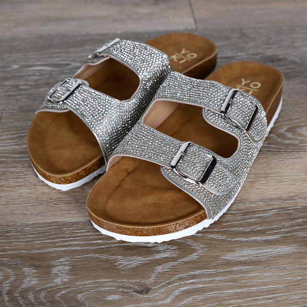 Bling birkenstock sandals hot sale