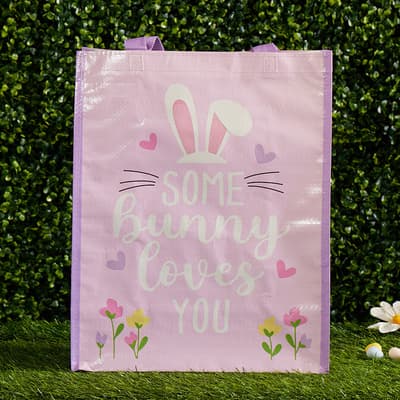 Medium Somebunny Loves You Tote