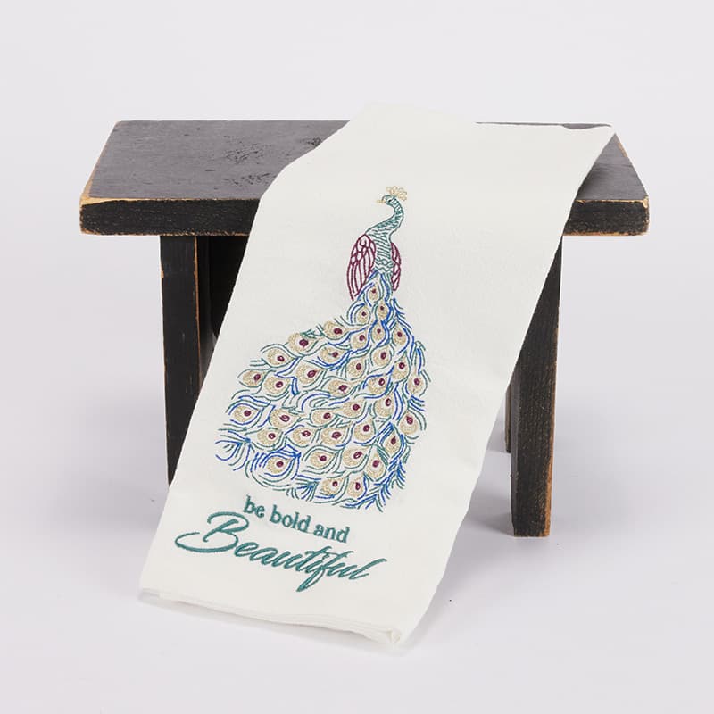 flour sack towel {serviette} - The Vintage Bee Company