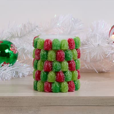 Gumdrop Pillar Candle