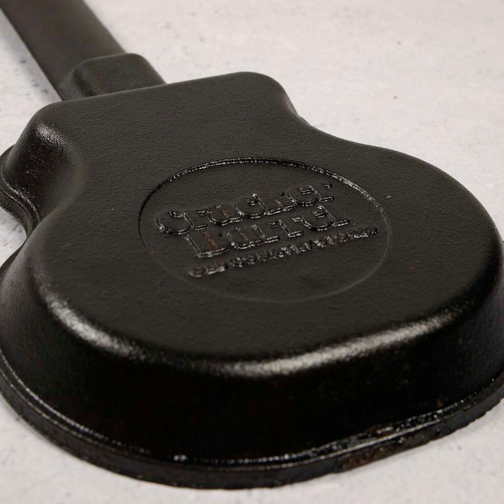 Lodge Cast Iron Guitar Skillet - Cracker Barrel