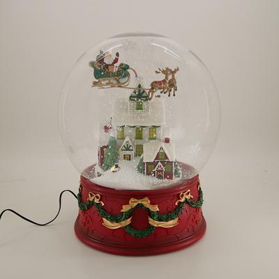 Animated Blowing Snow Globe
