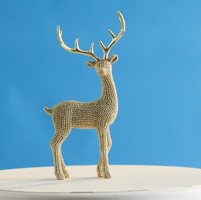 Beaded Standing Deer