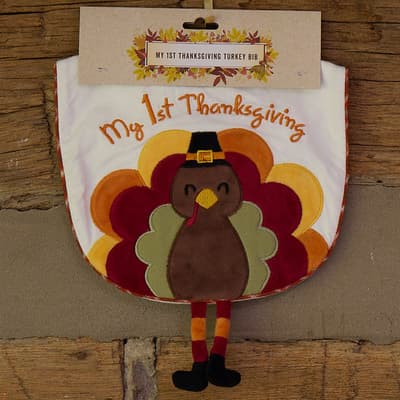 My 1st Thanksgiving Turkey Bib