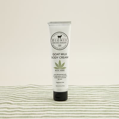 Dionis&reg; Hemp 3.3 Oz. Goat Milk Body Cream