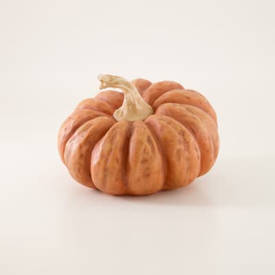 Decorative Orange Pumpkin