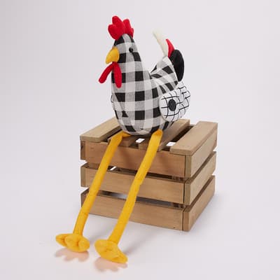 Fabric Rooster Sitter