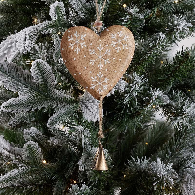 Velvet Heart with Tassel Ornament - Cracker Barrel