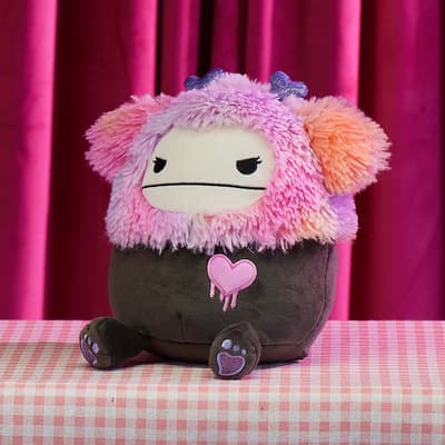 8" Black and Tie-Dye Bigfoot Squishmallow