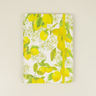Lemon Password Book Large Print