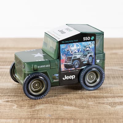 Military Jeep 550 Piece Puzzle