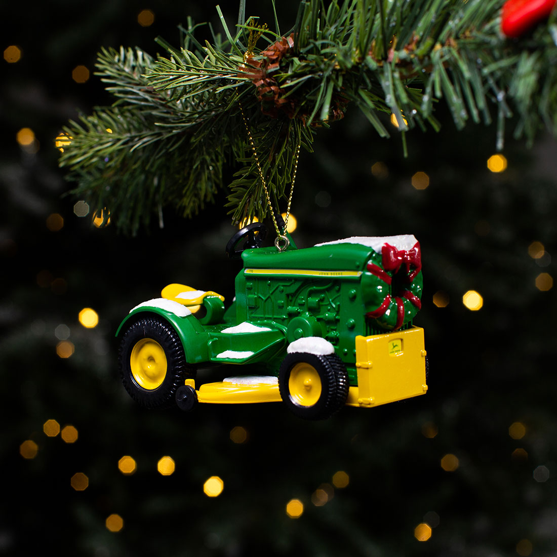 John Deere Tractor Ornament Cracker Barrel