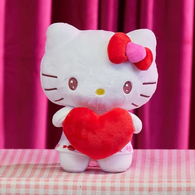 9" Hello Kitty Valentines Plush