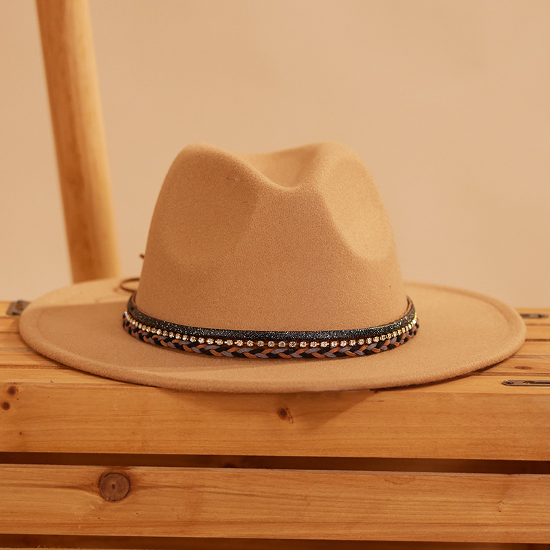Stylish Tan Fedora Hat Vintage 1950s Churchill Fedora Hat: Tan Felt With Feather  main image 4