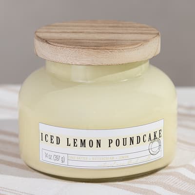 VH Home Fragrance&reg; 14 Oz. Iced Lemon Cake Aurora Jar