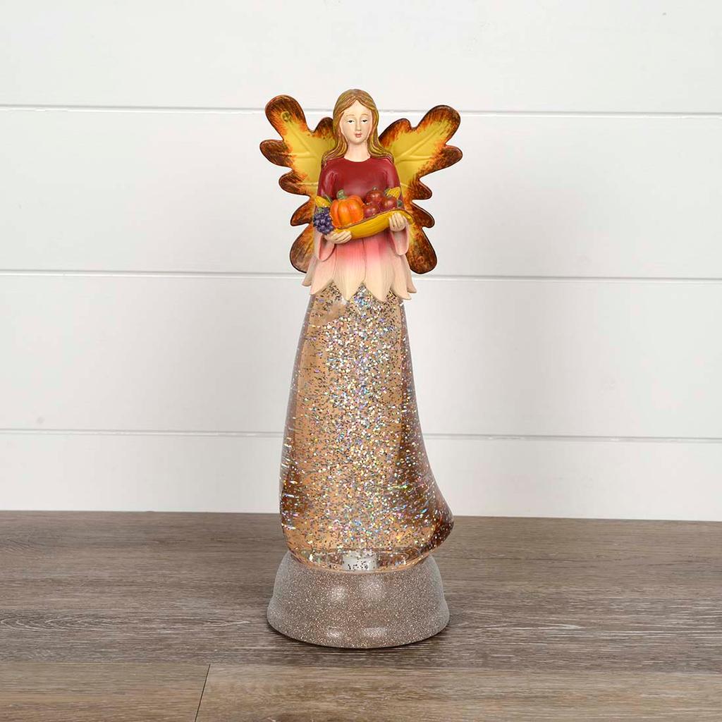 Angel on sale glitter lamp