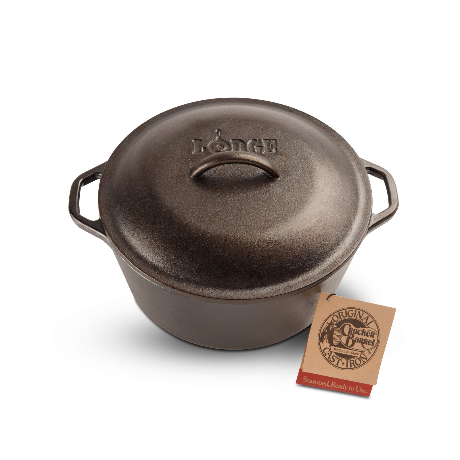 Lodge 5Qt Cast Iron Dutch Oven - Cracker Barrel