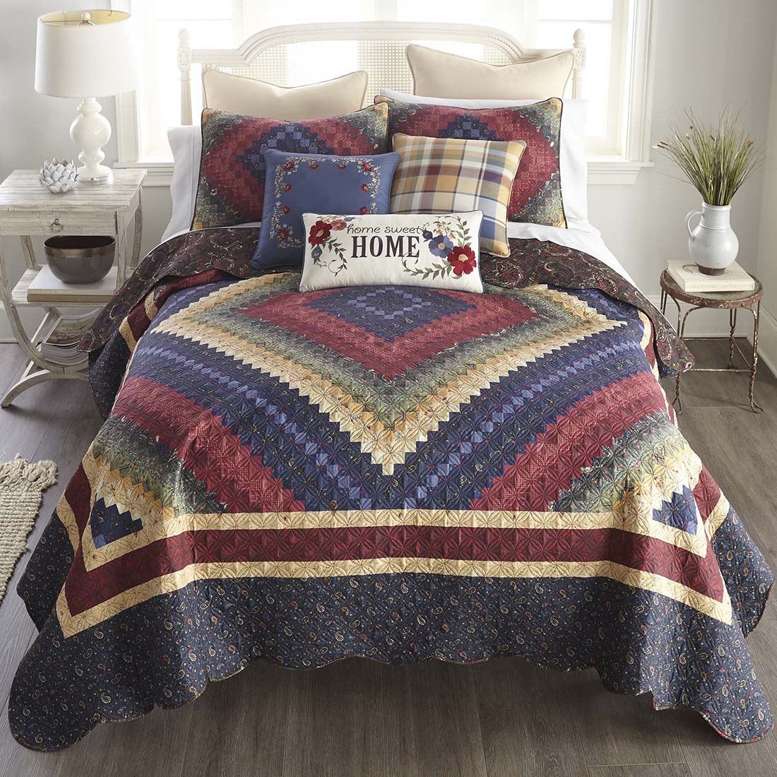 Chesapeake by Donna SharpKing Quilt Set Cracker Barrel