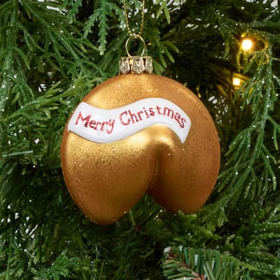 Fortune Cookie Ornament