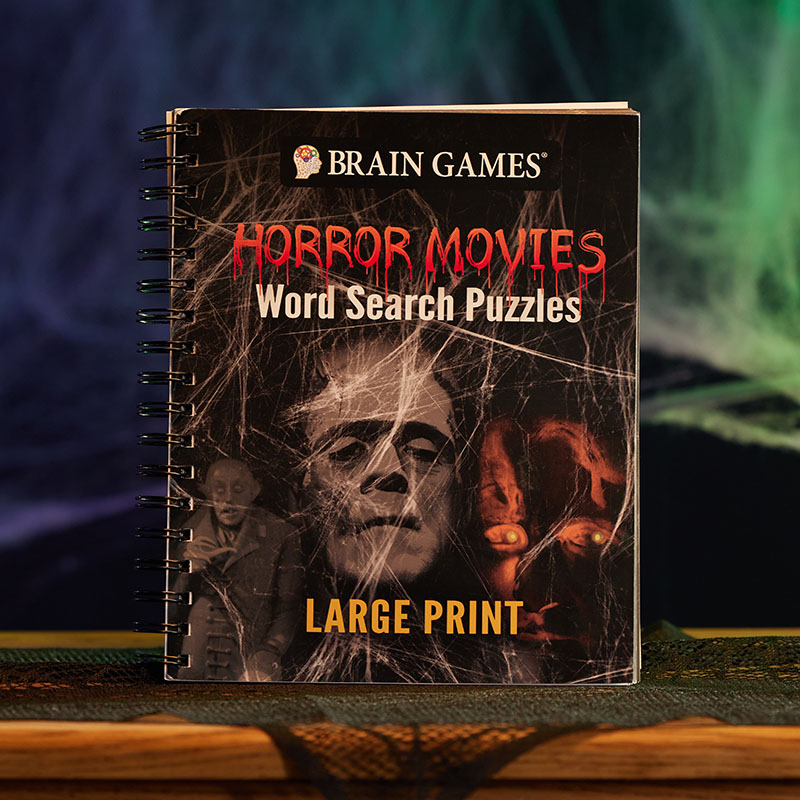 Horror Movies Word Search - Cracker Barrel