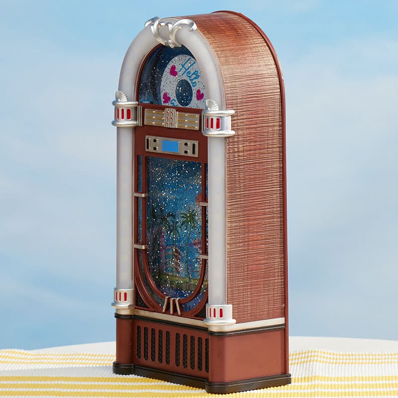 LED Juke Box Glitter Globe - Cracker Barrel