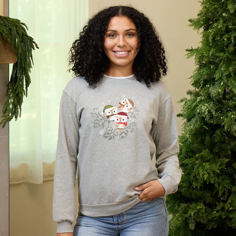 Cracker barrel winter sweatshirts hotsell