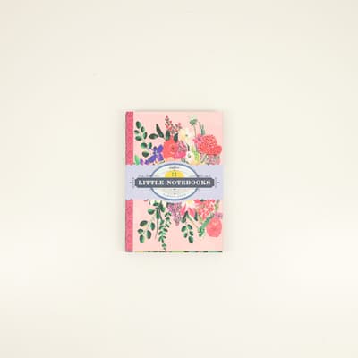 Floral 3 Pack Mini Notebook Set
