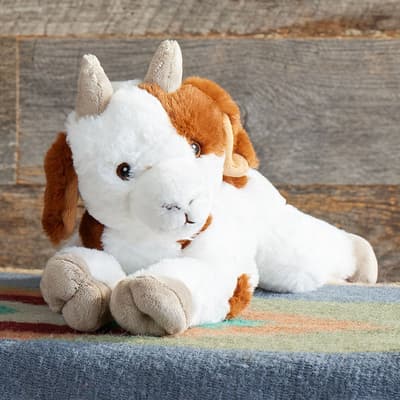 Laying Goat Medium Plush