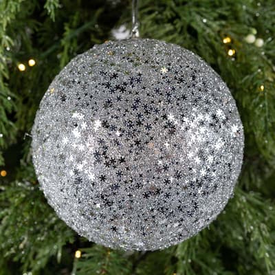 Star Sequin Jumbo Ball Ornament