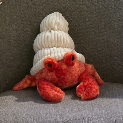 Plush Hermit Crab