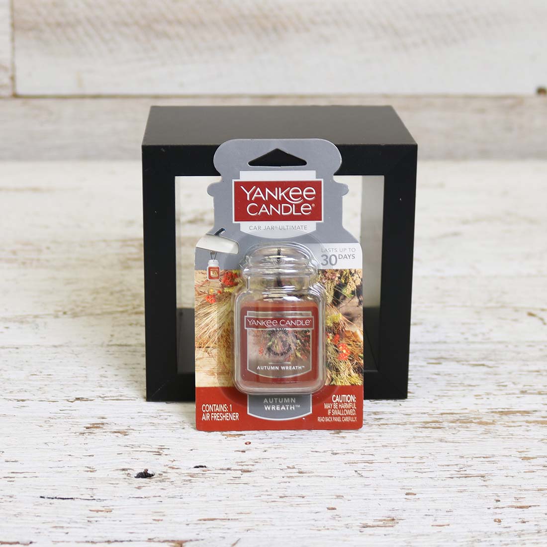 Yankee Candle AUTUMN WREATH Car Jar Ultimate Auto Hanging Air Freshener