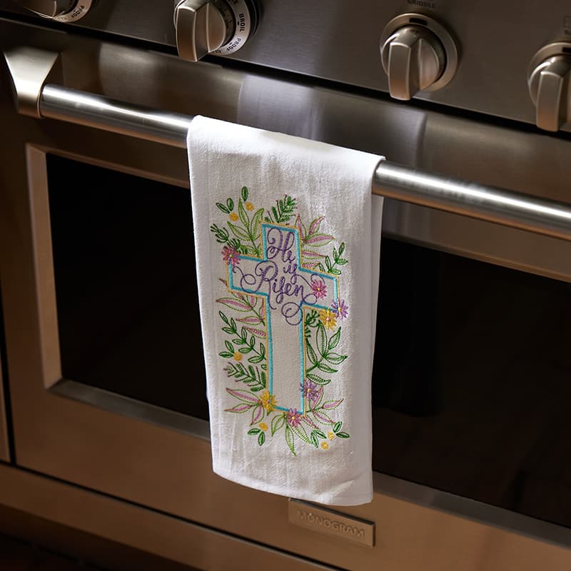 flour sack towel {serviette} - The Vintage Bee Company