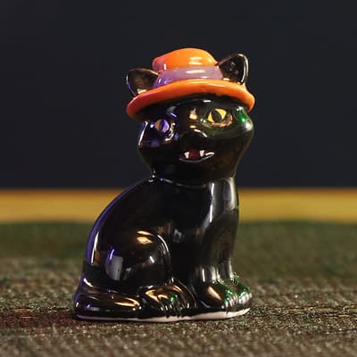 Witch Cat Mini Pepper Shaker