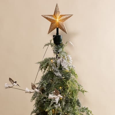 African American Animated Angels Tree Topper