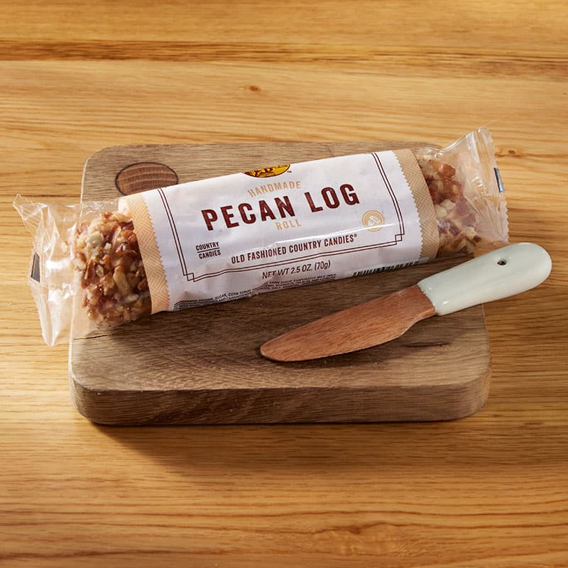 Pecan Log Roll for Sale  Pecan Log Candy Bar, Caramel Nougat